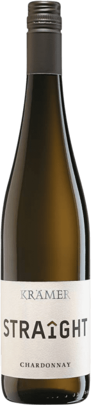 8,95 € 送料無料 | 白ワイン Tobias Krämer Straîght ドライ Q.b.A. Rheinhessen Rheinhessen ドイツ Chardonnay ボトル 75 cl