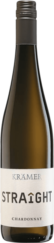 13,95 € Envío gratis | Vino Blanco Tobias Krämer Straîght Trocken — Seco Q.b.A. Rheinhessen Rheinhessen Alemania Chardonnay 75 cl