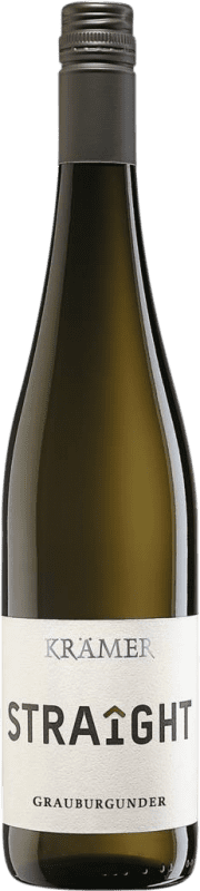 13,95 € Spedizione Gratuita | Vino Bianco Tobias Krämer Straîght Trocken — Secco Q.b.A. Rheinhessen Rheinhessen Germania Pinot Grigio 75 cl
