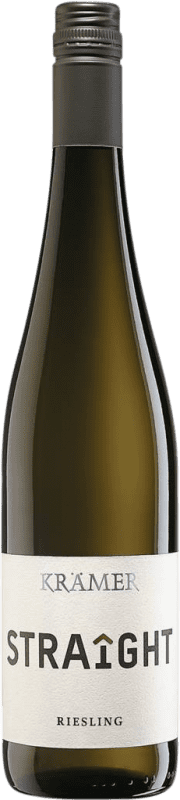 13,95 € 送料無料 | 白ワイン Tobias Krämer Straîght ドライ Q.b.A. Rheinhessen Rheinhessen ドイツ Riesling ボトル 75 cl