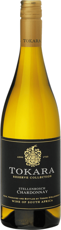 31,95 € Envio grátis | Vinho branco Tokara Collection Reserva W.O. Western Cape Western Cape South Coast África do Sul Chardonnay Garrafa 75 cl