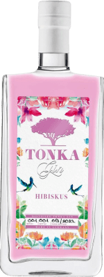 36,95 € Бесплатная доставка | Джин Tonka Gin Hibiskus Gin Германия бутылка Medium 50 cl