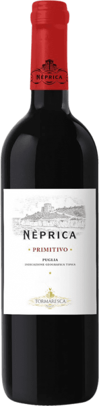 29,95 € Spedizione Gratuita | Vino rosso Tormaresca Neprica I.G.T. Puglia Puglia Italia Primitivo Bottiglia Magnum 1,5 L