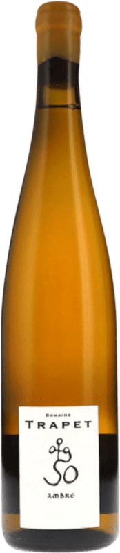 46,95 € 免费送货 | 白酒 Trapet Ambre Jaune Macere A.O.C. Alsace 阿尔萨斯 法国 Nebbiolo, Riesling 瓶子 75 cl