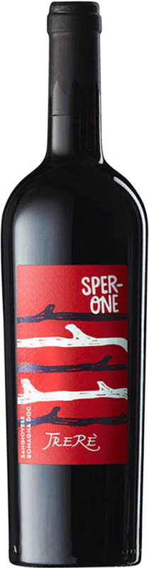 16,95 € Kostenloser Versand | Rotwein Trere Sperone Superiore I.G.T. Emilia Romagna Emilia-Romagna Italien Sangiovese Flasche 75 cl