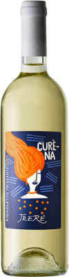 5,95 € 送料無料 | 白スパークリングワイン Trere Curena Pignoletto Frizzante I.G.T. Calabria カラブリア イタリア ハーフボトル 37 cl