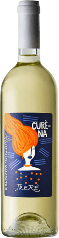 6,95 € 免费送货 | 白起泡酒 Trere Curena Pignoletto Frizzante I.G.T. Calabria 卡拉布里亚 意大利 Pignolo 半瓶 37 cl