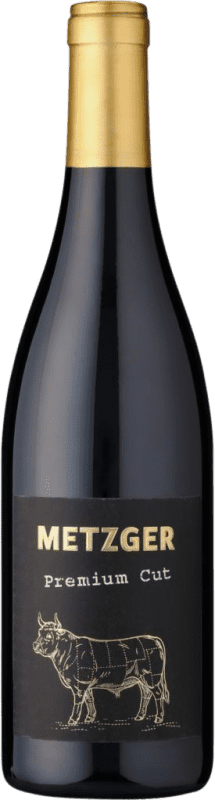 23,95 € Kostenloser Versand | Rotwein Uli Metzger Cut Premium Q.b.A. Pfälz Pfälz Deutschland Pinot Noir — Spätburgunder Flasche 75 cl
