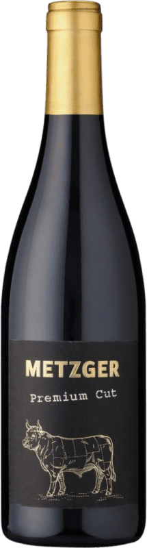 22,95 € 送料無料 | 赤ワイン Uli Metzger Premium Cut Q.b.A. Pfälz Pfälz ドイツ Pinot Black ボトル 75 cl