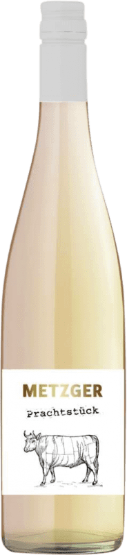 11,95 € Envio grátis | Vinho branco Uli Metzger Prachtstück Blanc de Noirs KuhbA Seco Q.b.A. Pfälz Pfälz Alemanha Pinot Preto Garrafa 75 cl