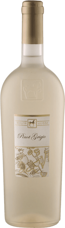 16,95 € Envoi gratuit | Vin Blanc Tenuta Ulisse Linea Sélection D.O.C. Abruzzo Abruzzes Italie Pinot Gris Bouteille 75 cl