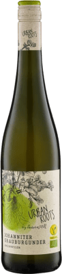 8,95 € Kostenloser Versand | Weißwein Urban Roots Weiss Q.b.A. Rheinhessen Rheinhessen Deutschland Grauburgunder Ökologisch Flasche 75 cl