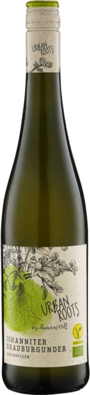 8,95 € Envio grátis | Vinho Branco Urban Roots Q.b.A. Rheinhessen Rheinhessen Alemanha Pinot Cinzento Eco — Biológico Garrafa 75 cl