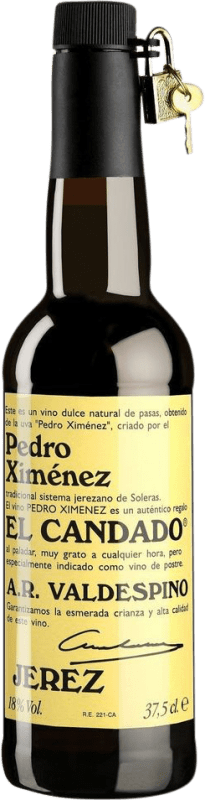 15,95 € Free Shipping | Fortified Wine Valdespino El Candado D.O. Jerez-Xérès-Sherry Andalusia Spain Pedro Ximénez Half Bottle 37 cl