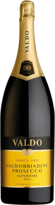 65,95 € Spedizione Gratuita | Spumante bianco Valdo Marca Oro Spumante D.O.C.G. Prosecco di Valdobbiadene Superiore di Cartizze Friuli-Venezia Giulia Italia Glera Bottiglia Jéroboam-Doppio Magnum 3 L