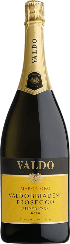 39,95 € 免费送货 | 白起泡酒 Valdo Marca Oro Spumante D.O.C.G. Prosecco di Conegliano-Valdobbiadene 弗留利 - 威尼斯朱利亚 意大利 Glera 瓶子 Magnum 1,5 L