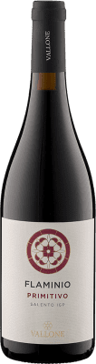 14,95 € Free Shipping | Red wine Vallone Flaminio I.G.T. Salento Italy Primitivo Bottle 75 cl