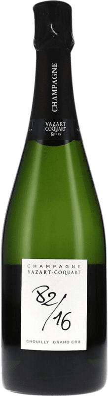 144,95 € 送料無料 | 白のスパークリングワイン Vazart Coquart 82/15 Chouilly Extra Brut — エクストラ・ブリュット Grand Cru, Blanc de Blancs A.O.C. Champagne シャンパン フランス Chardonnay — シャルドネ ボトル 75 cl