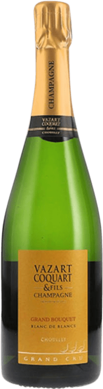 86,95 € Бесплатная доставка | Белое игристое Vazart Coquart Grand Bouquet Chouilly Grand Cru Blanc de Blancs Экстра-Брут A.O.C. Champagne шампанское Франция Chardonnay бутылка 75 cl