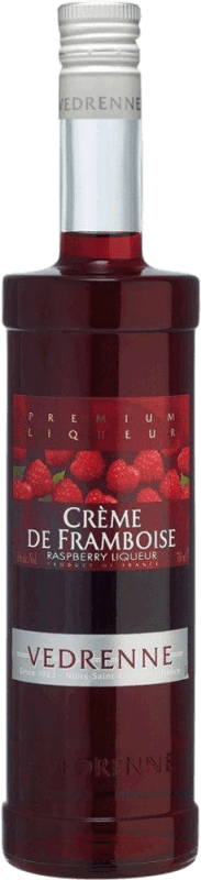 27,95 € Envío gratis | Crema de Licor Védrenne Framboise A.O.C. Nuits-Saint-Georges Borgoña Francia Botella 70 cl