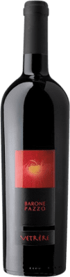 29,95 € Бесплатная доставка | Красное вино Vetrère Barone Pazzo I.G.T. Salento Италия Primitivo бутылка 75 cl