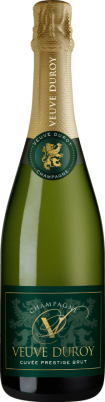 54,95 € Envoi gratuit | Vin Mousseux Blanc Veuve Duroy Brut Cuvée, Prestige A.O.C. Champagne Champagne France Nebbiolo, Chardonnay, Pinot Meunier Bouteille 75 cl