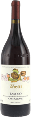 147,95 € Бесплатная доставка | Красное вино Vietti Castiglione D.O.C.G. Barolo Пьемонте Италия Nebbiolo бутылка Магнум 1,5 L