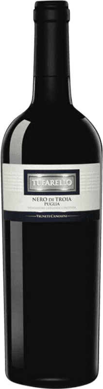 9,95 € Бесплатная доставка | Красное вино Vigneti del Vulture Tufarello I.G.T. Puglia Базиликата Италия Nero di Troia бутылка 75 cl