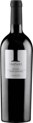 26,95 € Free Shipping | Red wine Zabù Impari D.O.C. Sicilia Sicily Italy Nero d'Avola Bottle 75 cl