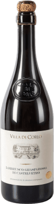 Villa di Corlo Tappo R Frizzante Lambrusco Grasparossa ドライ 75 cl