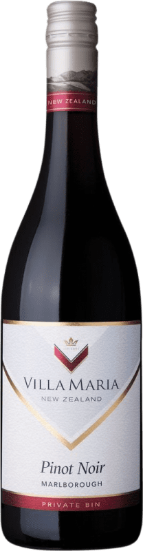 19,95 € Free Shipping | Red wine Villa Maria Private Bin I.G. Marlborough Marlborough New Zealand Pinot Black Bottle 75 cl