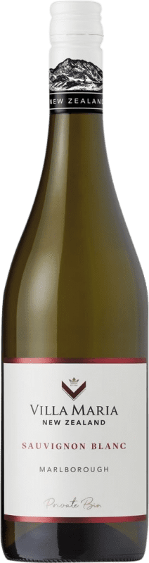 11,95 € 送料無料 | 白ワイン Villa Maria Private Bin I.G. Marlborough マールボロ ニュージーランド Sauvignon White ボトル 75 cl