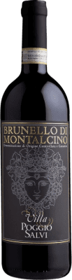 47,95 € Бесплатная доставка | Красное вино Poggio Salvi D.O.C.G. Brunello di Montalcino Тоскана Италия Sangiovese Grosso бутылка 75 cl