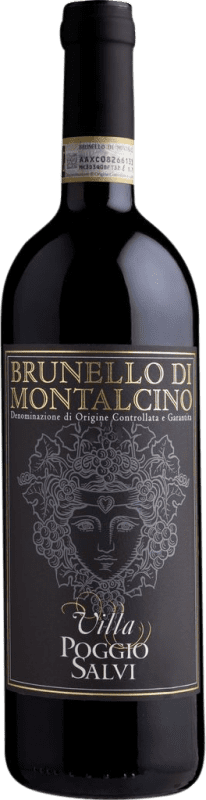 52,95 € Envio grátis | Vinho Tinto Poggio Salvi D.O.C.G. Brunello di Montalcino Tuscany Itália Sangiovese Garrafa 75 cl