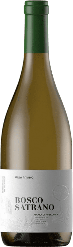 29,95 € Envio grátis | Vinho branco Villa Raiano Bosco Satrano I.G.T. Campania Campania Itália Fiano di Avellino Garrafa 75 cl