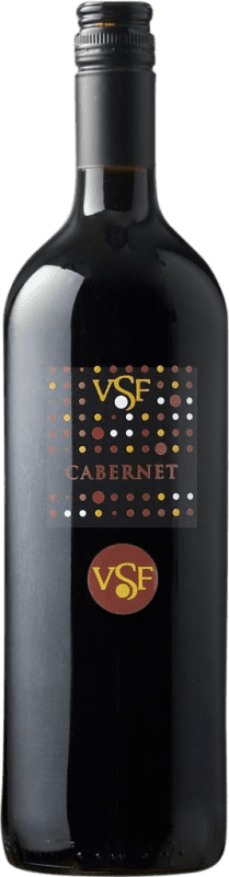 10,95 € Бесплатная доставка | Красное вино Villa Santa Flavia I.G.T. Venezia Venecia Италия Cabernet Sauvignon — Каберне Совиньон Бутылка 1 L