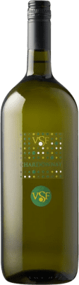 13,95 € Бесплатная доставка | Белое вино Villa Santa Flavia I.G.T. Venezia Venecia Италия Chardonnay бутылка Магнум 1,5 L