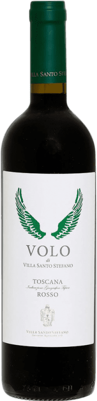 15,95 € 送料無料 | 赤ワイン Villa Santo Stefano Volo I.G.T. Toscana トスカーナ イタリア Cabernet Sauvignon, Petit Verdot, Alicante Bouschet ボトル 75 cl