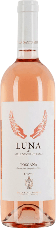 15,95 € Kostenloser Versand | Rosé-Wein Villa Santo Stefano Luna I.G.T. Toscana Toskana Italien Merlot, Nebbiolo Flasche 75 cl