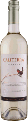 13,95 € 送料無料 | 白ワイン Vina Caliterra 予約 I.G. Valle Central Valle de Curicó チリ Sauvignon White ボトル 75 cl