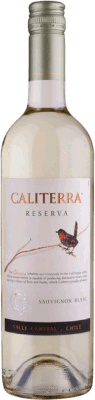 16,95 € Бесплатная доставка | Белое вино Viña Caliterra Резерва I.G. Valle Central Valle de Curicó Чили Sauvignon — Совиньон 75 cl