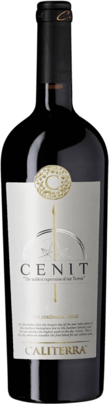 58,95 € Envoi gratuit | Vin Rouge Viña Caliterra Cenit I.G. Valle de Colchagua Chili Malbec, Petit Verdot 75 cl