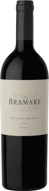 46,95 € Free Shipping | Red wine Vina Cobos Bramare I.G. Mendoza Mendoza Argentina Malbec Bottle 75 cl