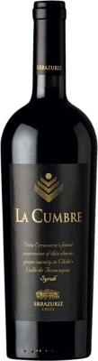 98,95 € 送料無料 | 赤ワイン Viña Errazuriz La Cumbre Shiraz I.G. Valle del Aconcagua アコンカグアバレー チリ Syrah ボトル 75 cl