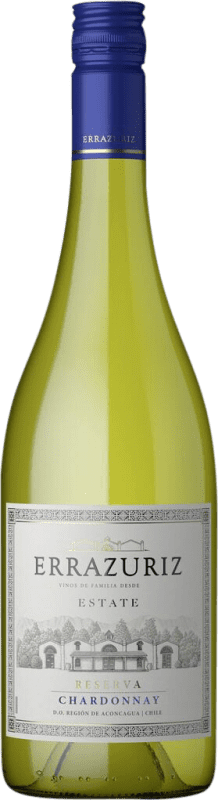 15,95 € 送料無料 | 白ワイン Viña Errazuriz I.G. Valle de Casablanca Valle de Curicó チリ Chardonnay ボトル 75 cl