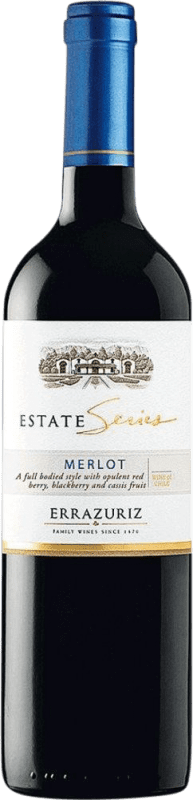 12,95 € Бесплатная доставка | Красное вино Viña Errazuriz Estate D.O. Valle de Curicó Valle de Curicó Чили Merlot — Мерло Бутылка 75 cl
