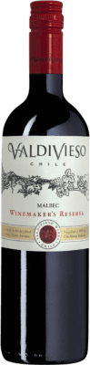 13,95 € Бесплатная доставка | Красное вино Valdivieso Резерв D.O. Valle de Curicó Valle de Curicó Чили Malbec бутылка 75 cl