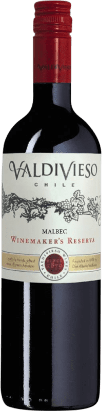 15,95 € Kostenloser Versand | Rotwein Valdivieso Reserve — Gereift D.O. Valle de Curicó Valle de Curicó Chile Malbec 75 cl