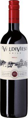 10,95 € Free Shipping | Red wine Valdivieso I.G. Valle Central Central Valley Chile Merlot Bottle 75 cl