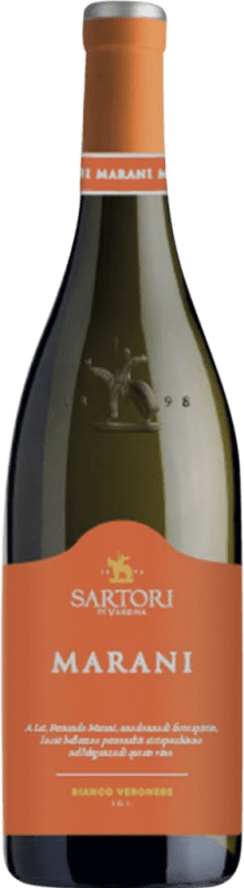 11,95 € Kostenloser Versand | Weißwein Vinicola Sartori Marani I.G.T. Veronese Venecia Italien Garganega 75 cl